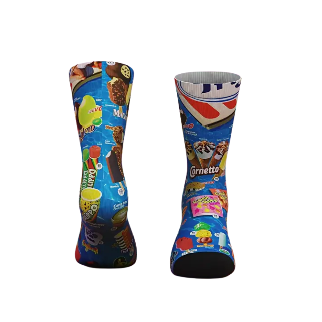 Socken Retro Hot Ice - FestivalStuff