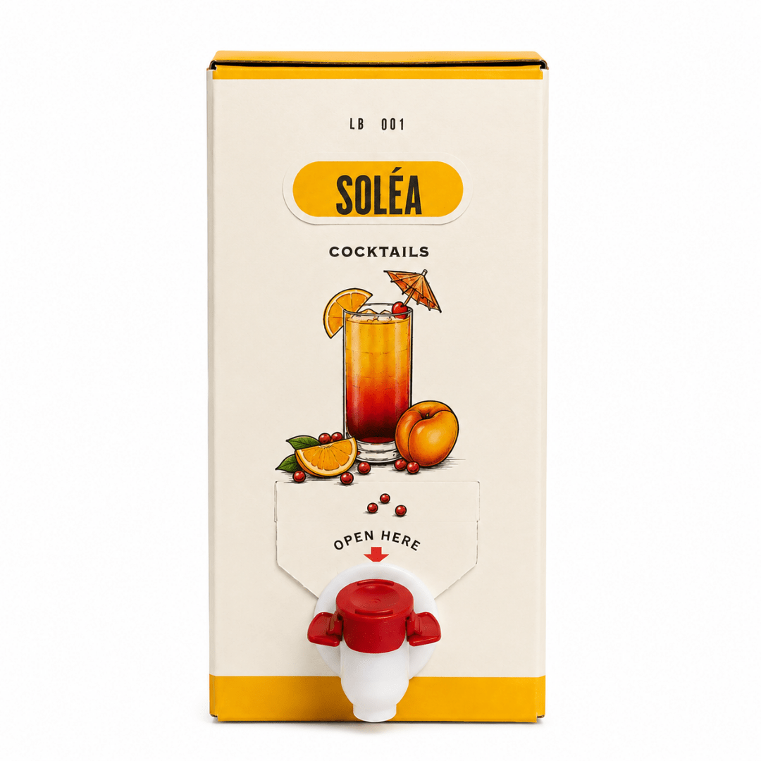Soléa Sex on the Beach 1,5 l – Cocktail & Shot mit Zapfhahn - FestivalStuff