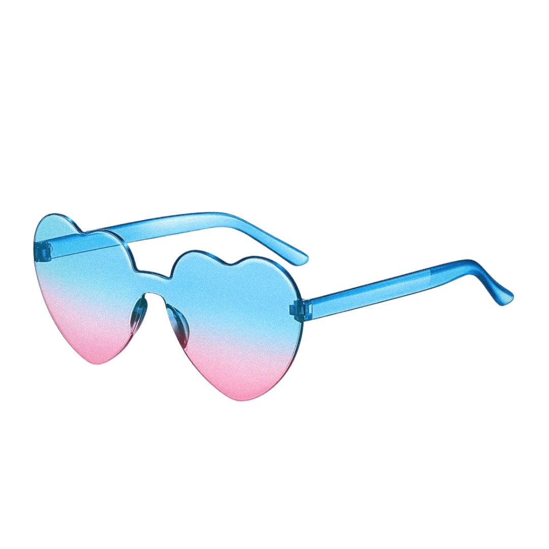 Sonnenbrille Heart Glow - FestivalStuff