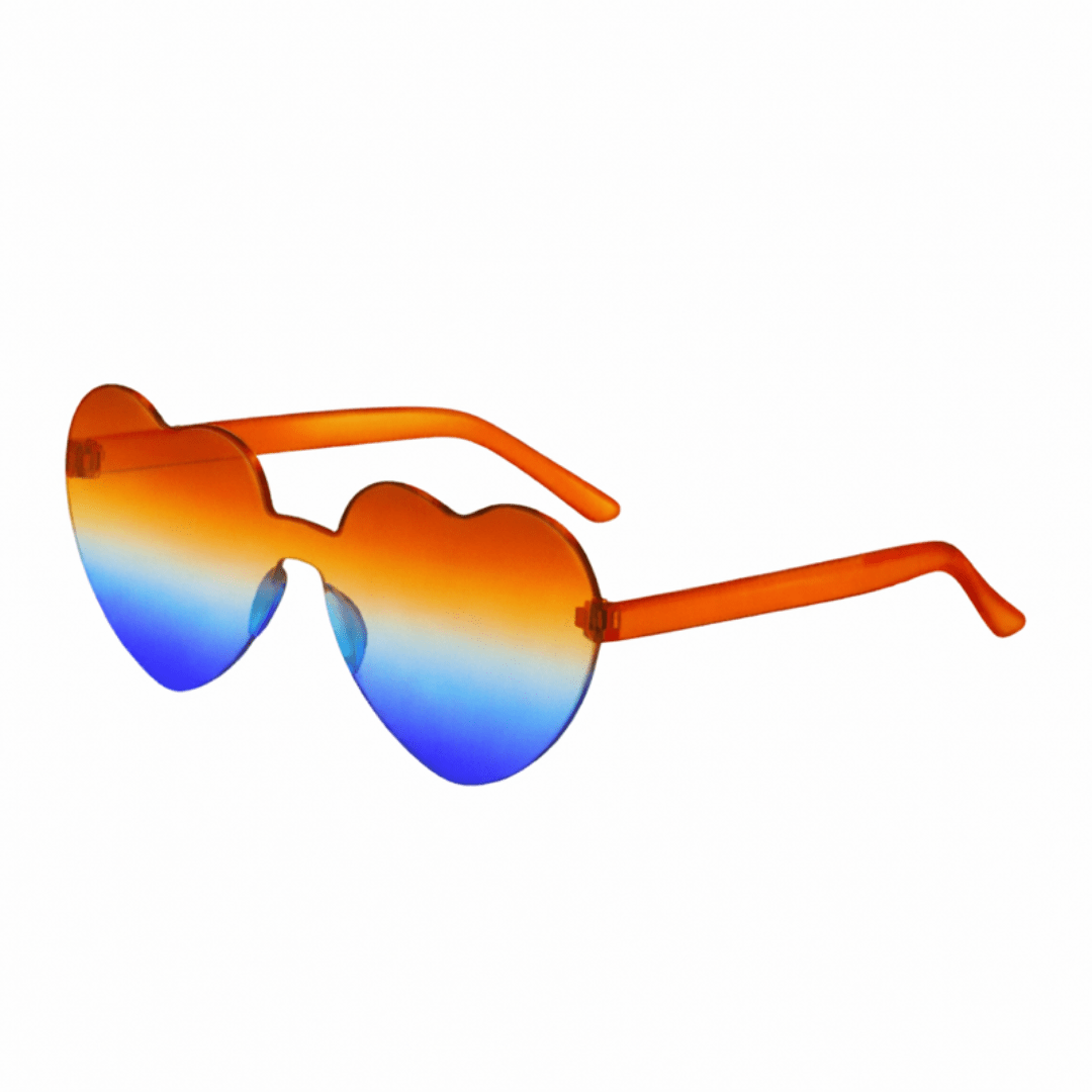 Sonnenbrille Heart Glow - FestivalStuff