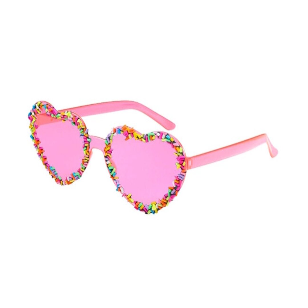 Sonnenbrille Herz Streusel - FestivalStuff