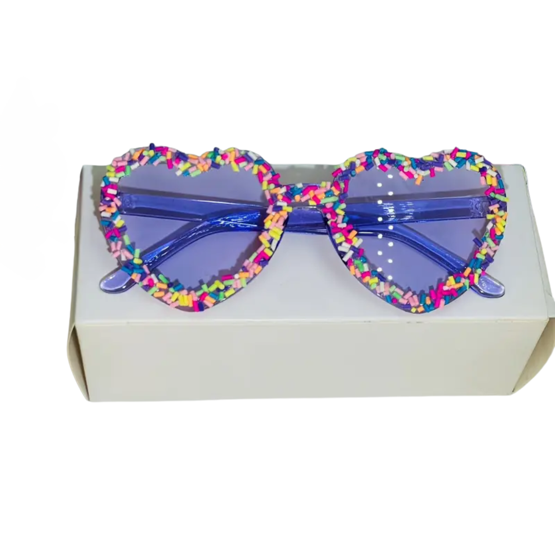 Sonnenbrille Herz Streusel - FestivalStuff