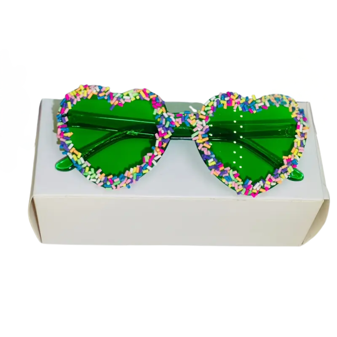 Sonnenbrille Herz Streusel - FestivalStuff