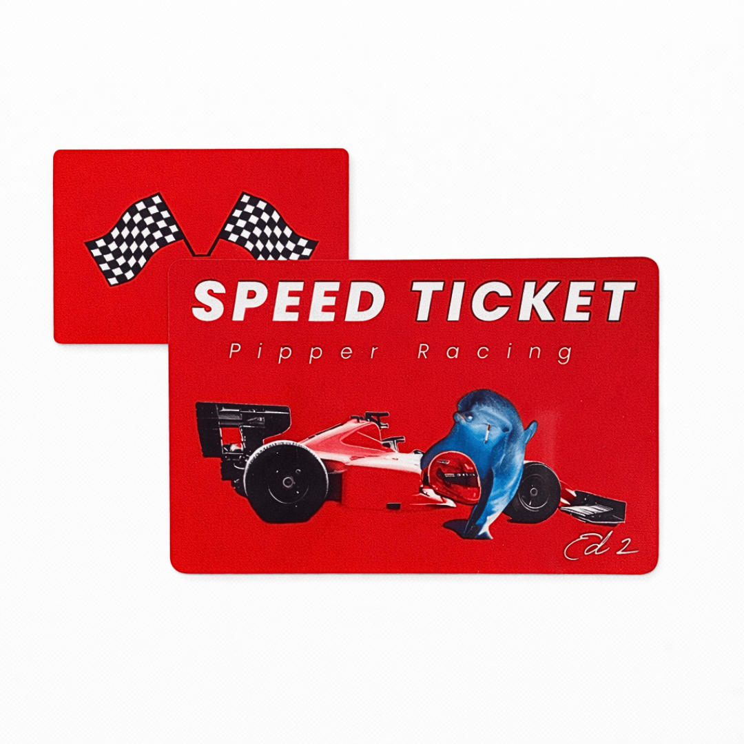 Speed Ticket Hackkarte Pipper der Flipper - FestivalStuff