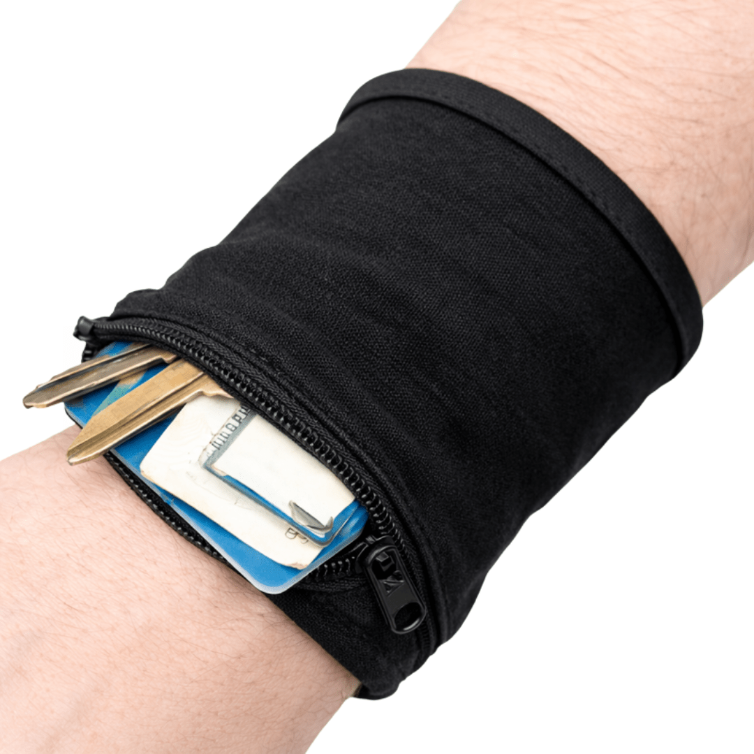 Sportband mit verschließbarem Fach - FestivalStuff