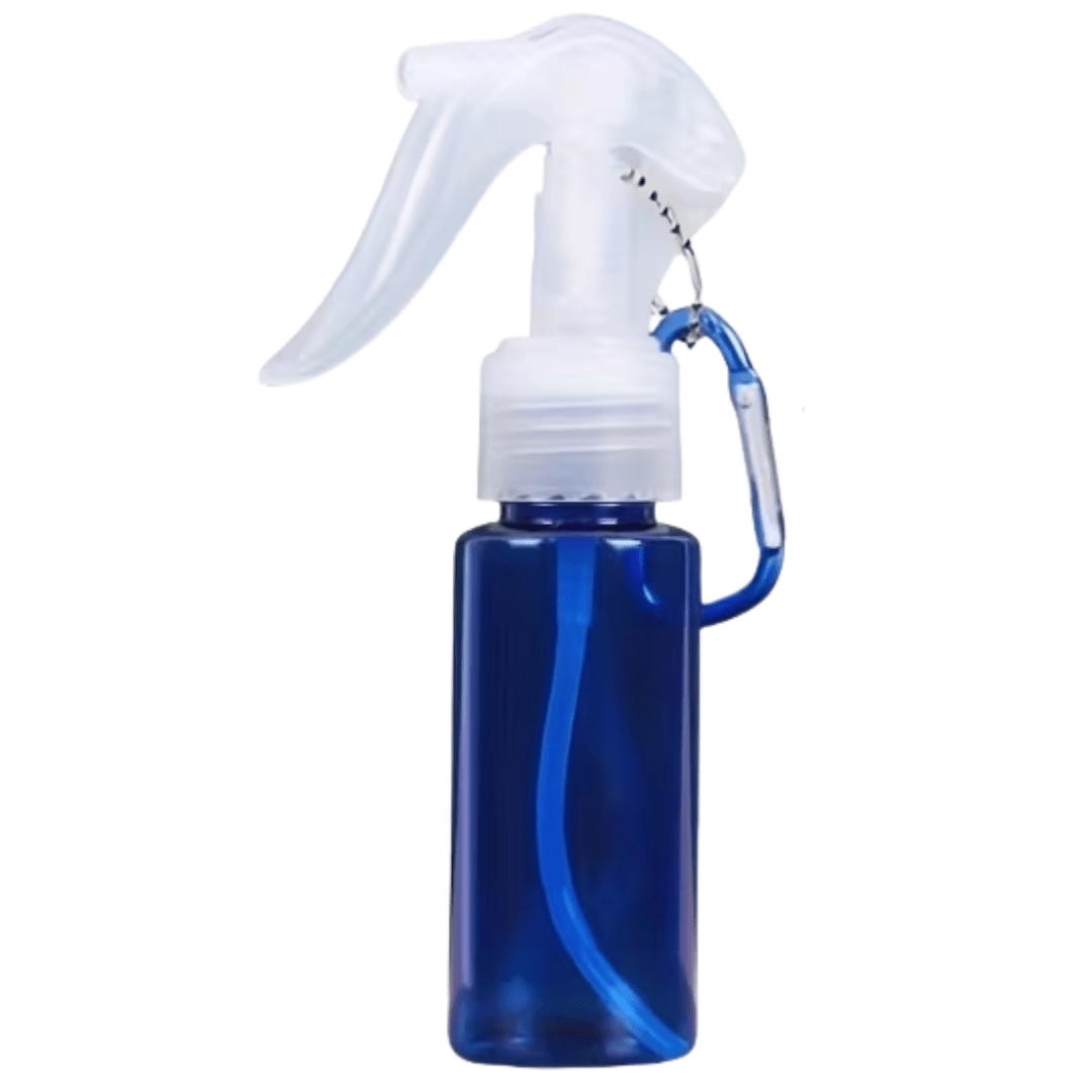 Sprühflasche mit Karabiner Dunkelblau - FestivalStuff