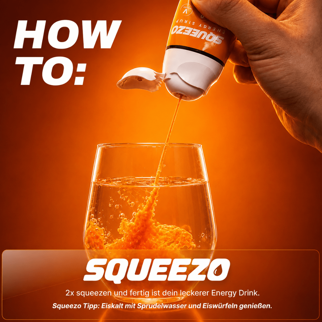 SQUEEZO All-in-One Energy Sirup Mix - FestivalStuff