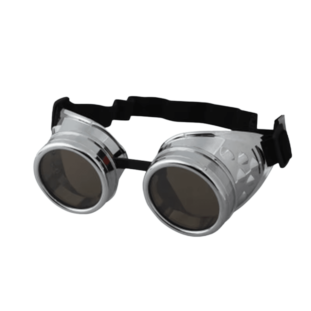 Steampunk Sonnenbrille Chrome - FestivalStuff