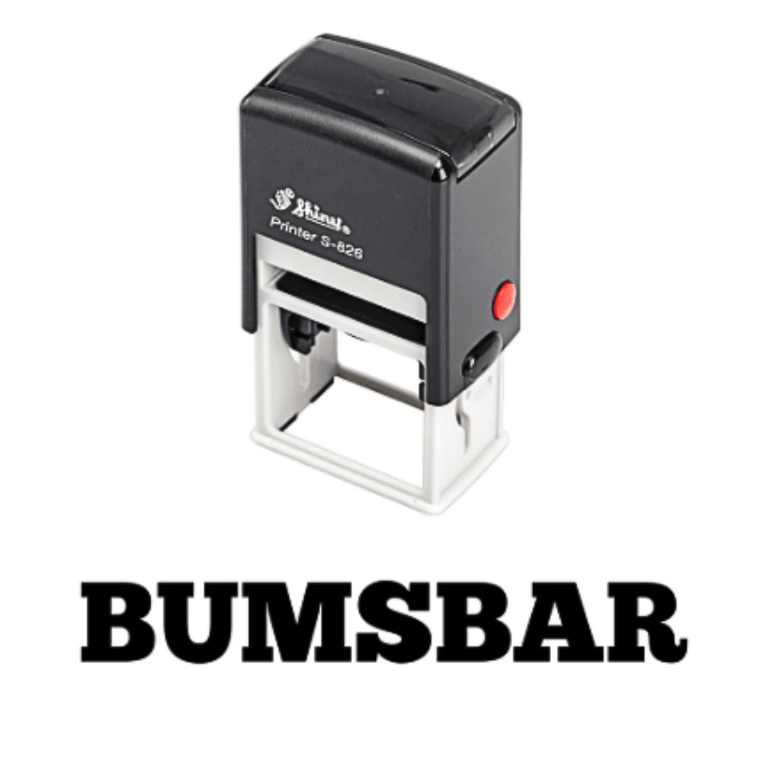 Stempel - BUMSBAR - FestivalStuff