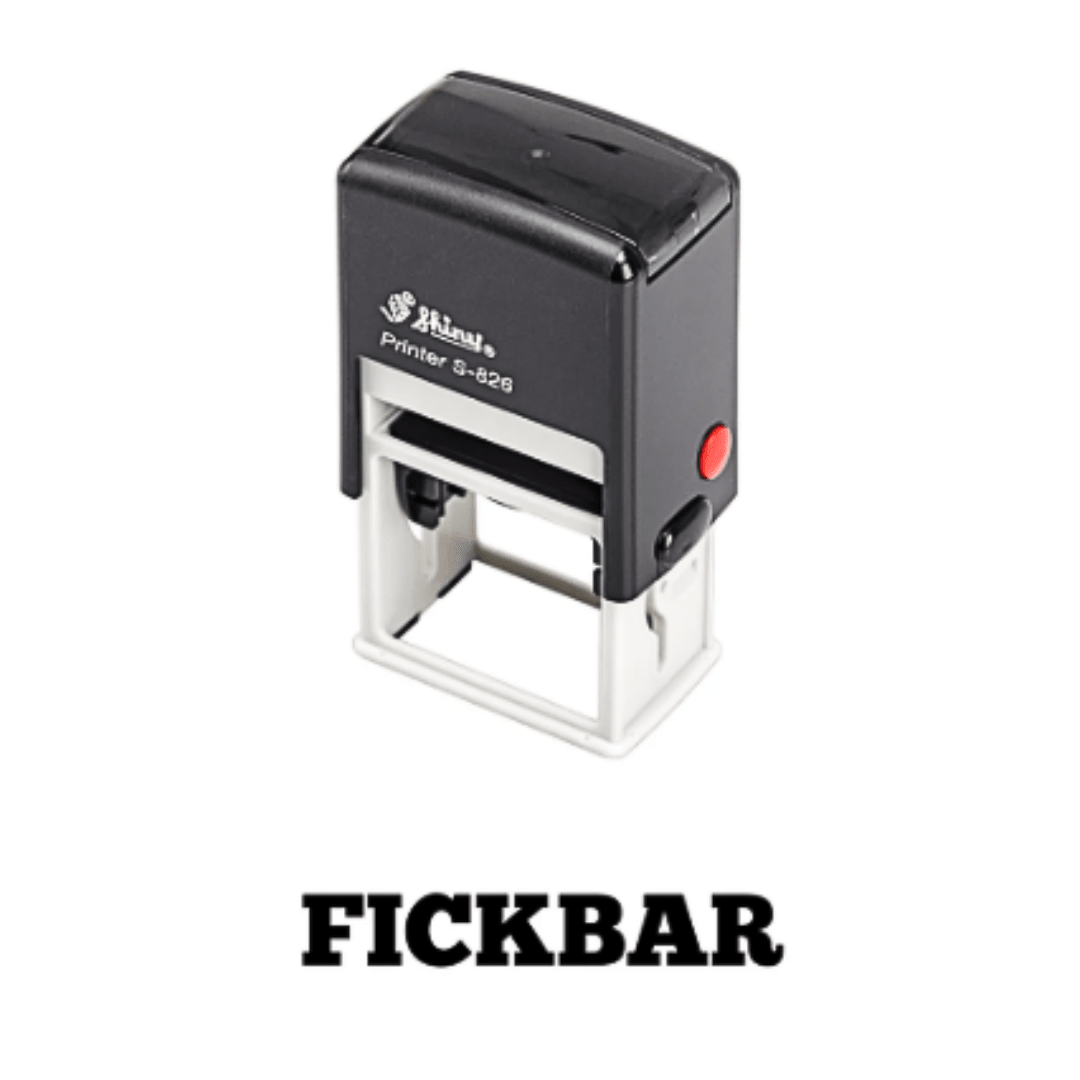 Stempel - FICKBAR - FestivalStuff