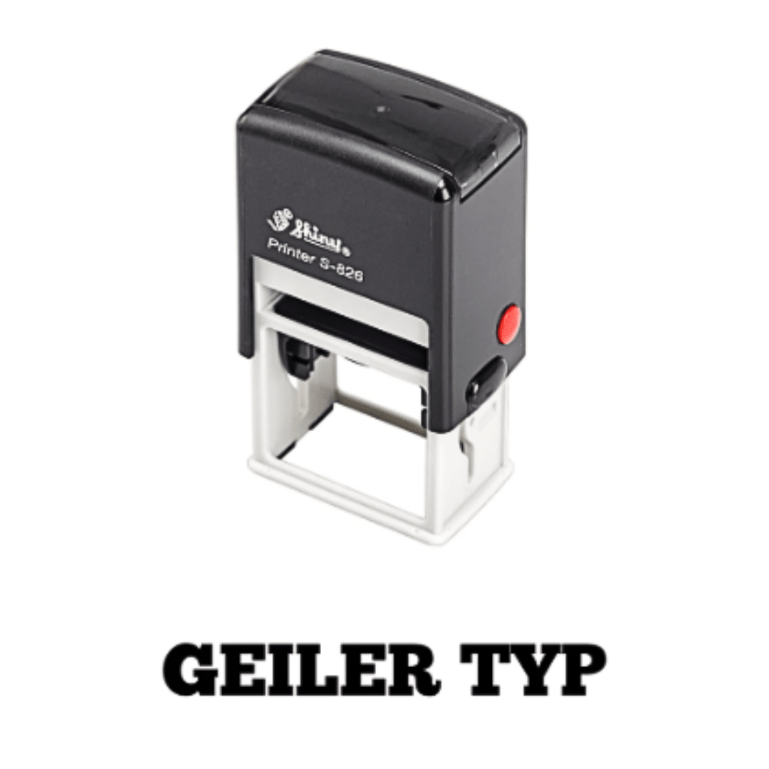 Stempel - GEILER TYP - FestivalStuff