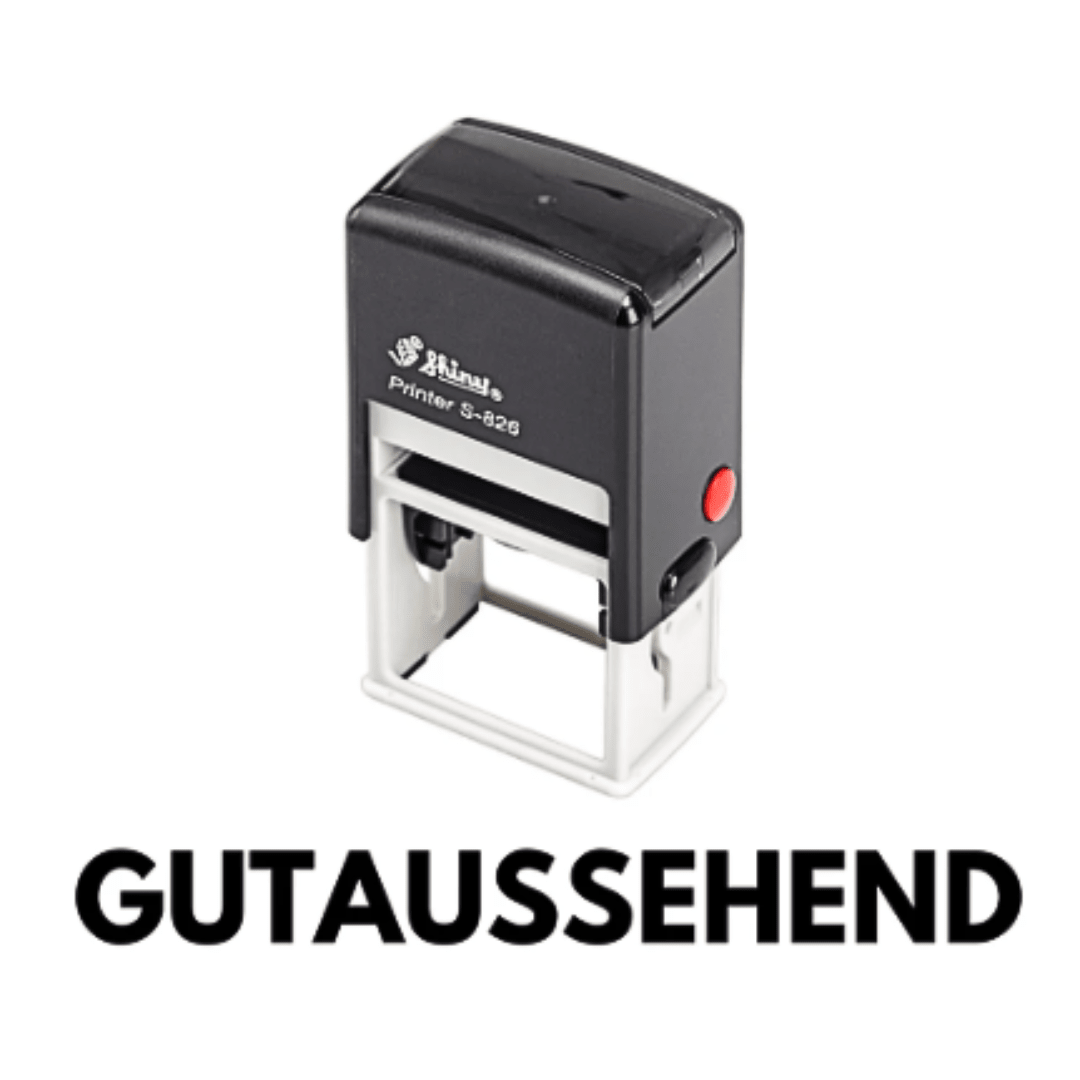 Stempel - GUTAUSSEHEND - FestivalStuff