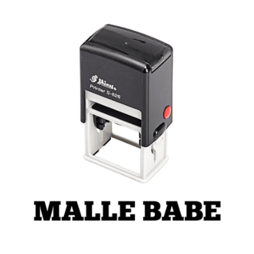 Stempel - MALLE BABE - FestivalStuff