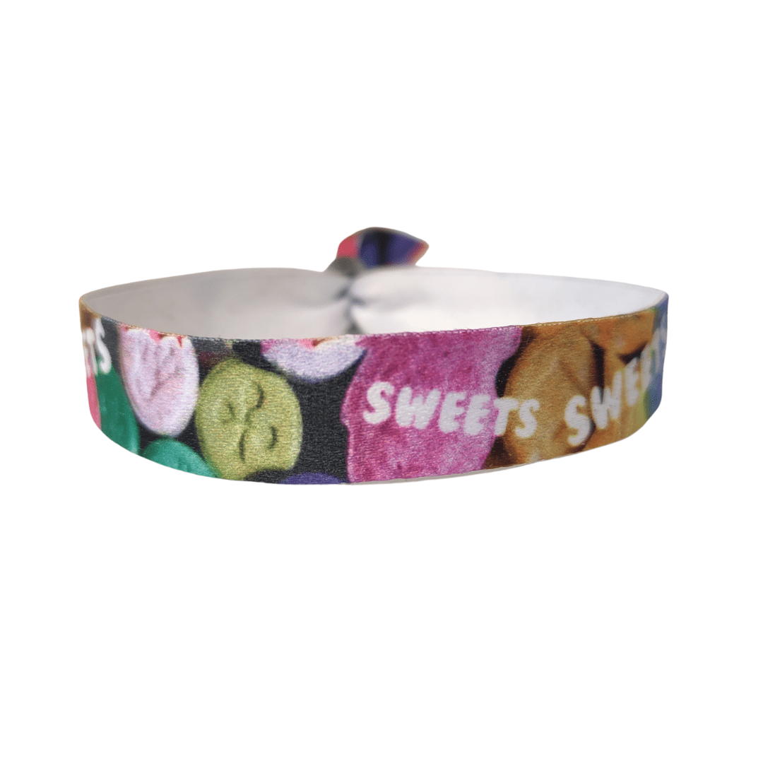 Stoffarmband Techno - FestivalStuff