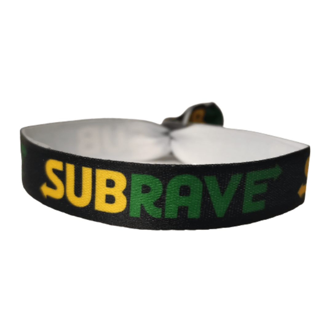 Stoffarmband Techno - FestivalStuff
