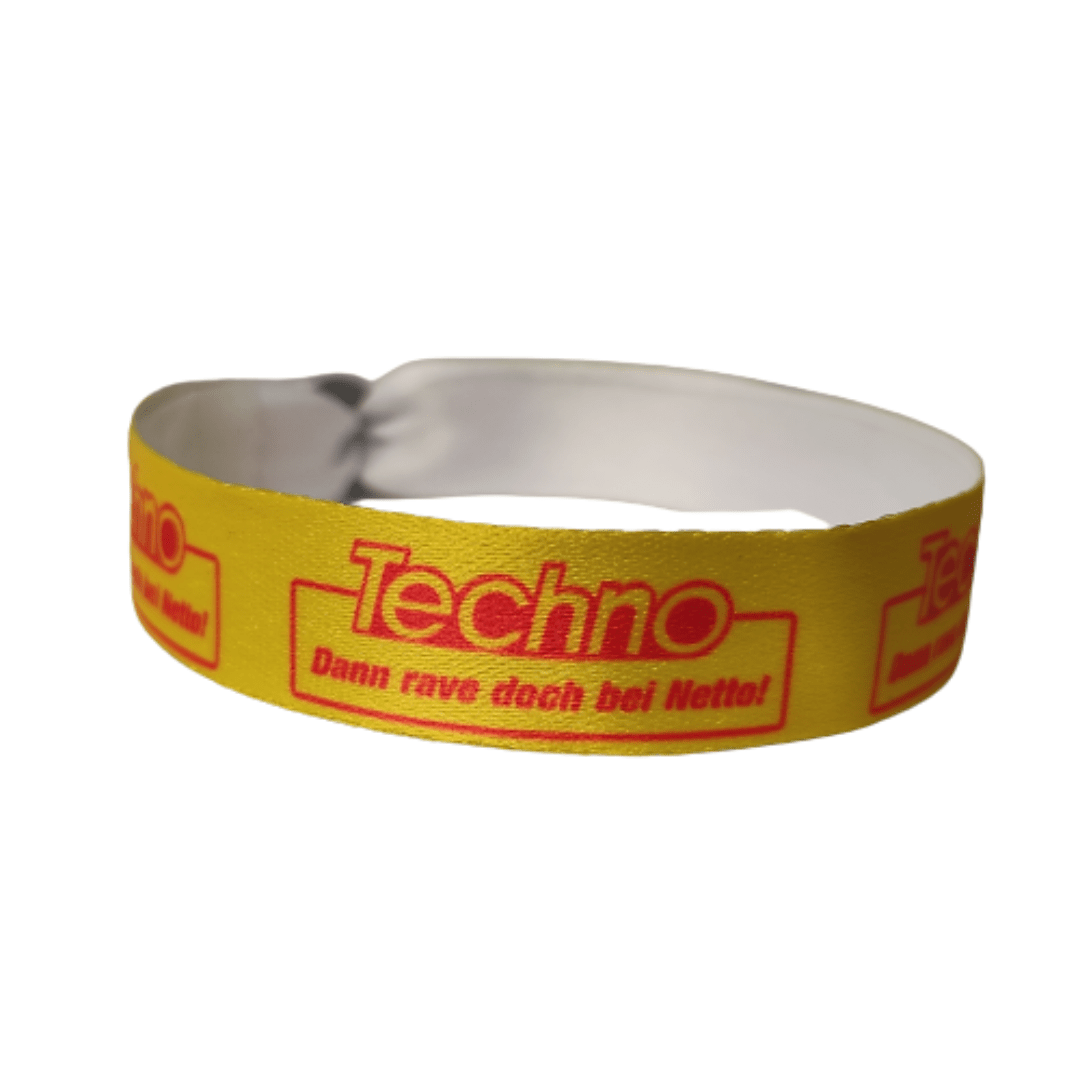 Stoffarmband Techno - FestivalStuff