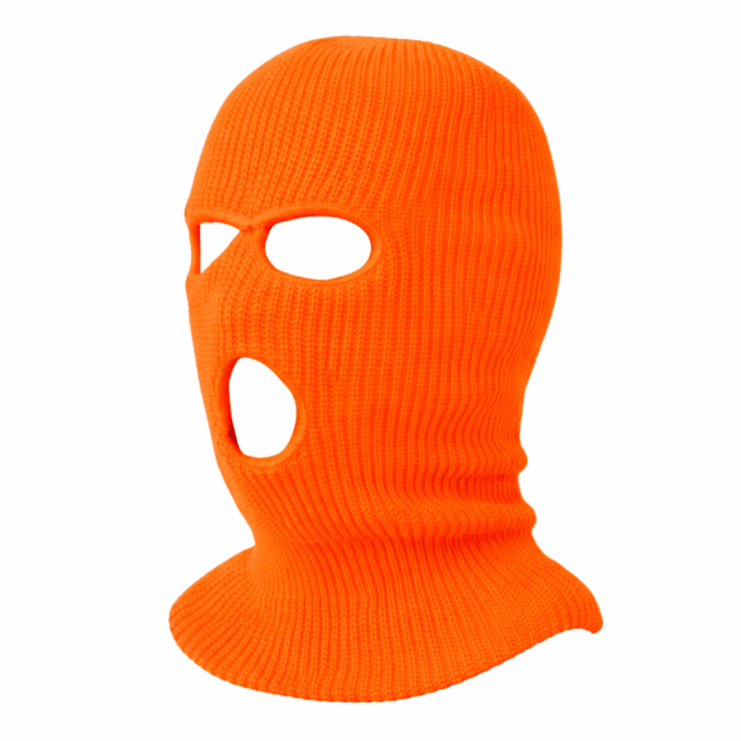 Sturmhaube Neon Orange - FestivalStuff