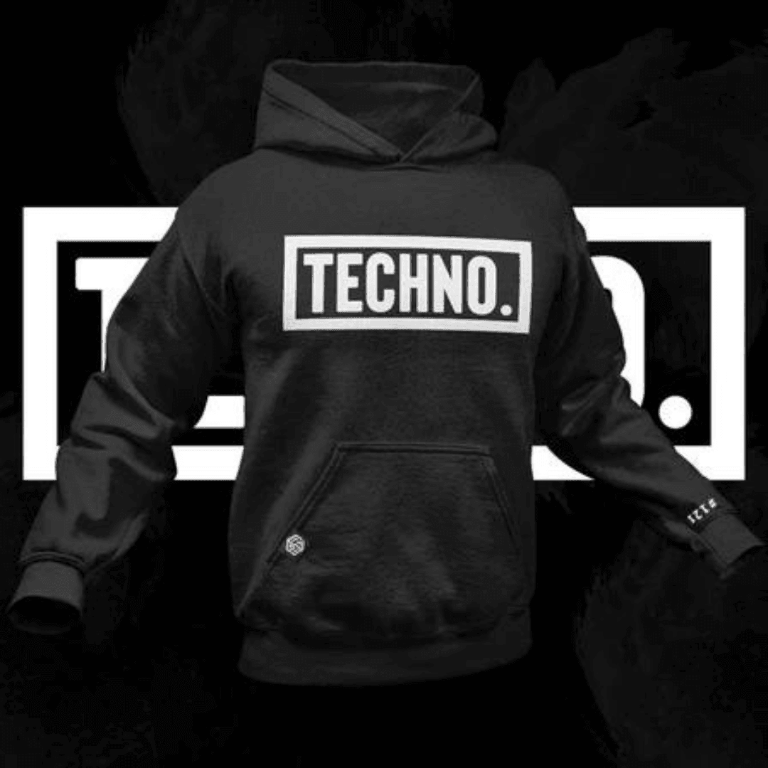 Techno Dot Premium Hoodie - FestivalStuff