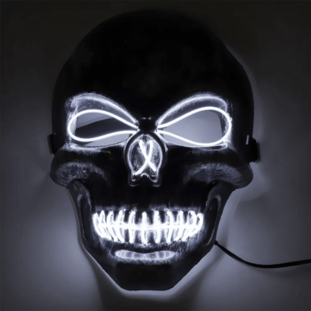 Totenkopf Maske LED - FestivalStuff