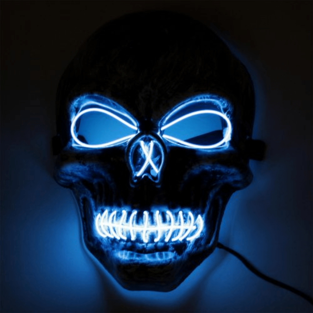 Totenkopf Maske LED - FestivalStuff