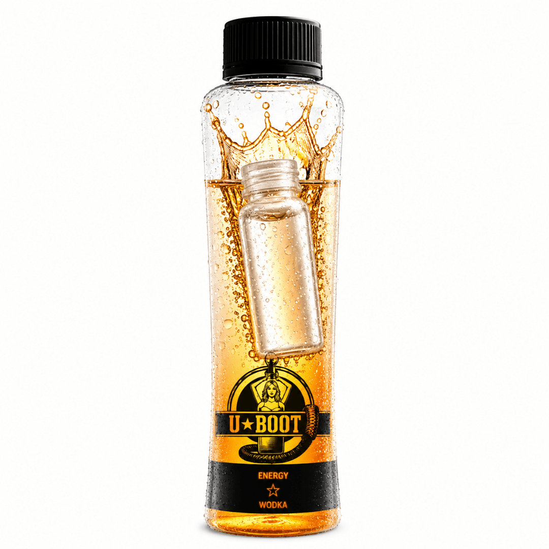 U-Boot Energy Wodka Tauch-Shot – Energy Drink - FestivalStuff