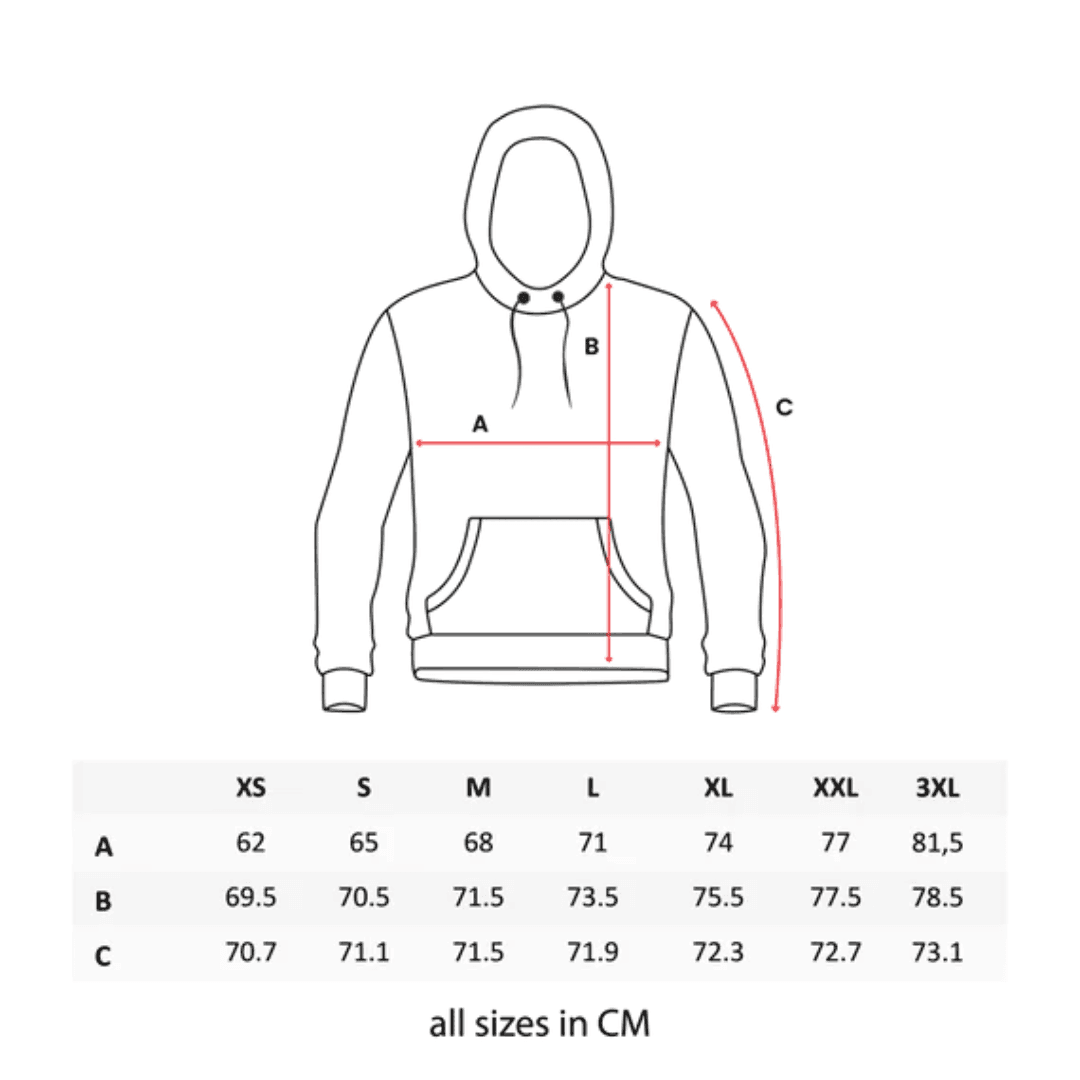Unity Ultra Heavy Hoodie (unisex, schwarz) - FestivalStuff