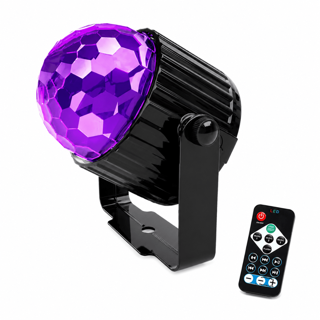UV Discokugel mit Fernbedienung - FestivalStuff
