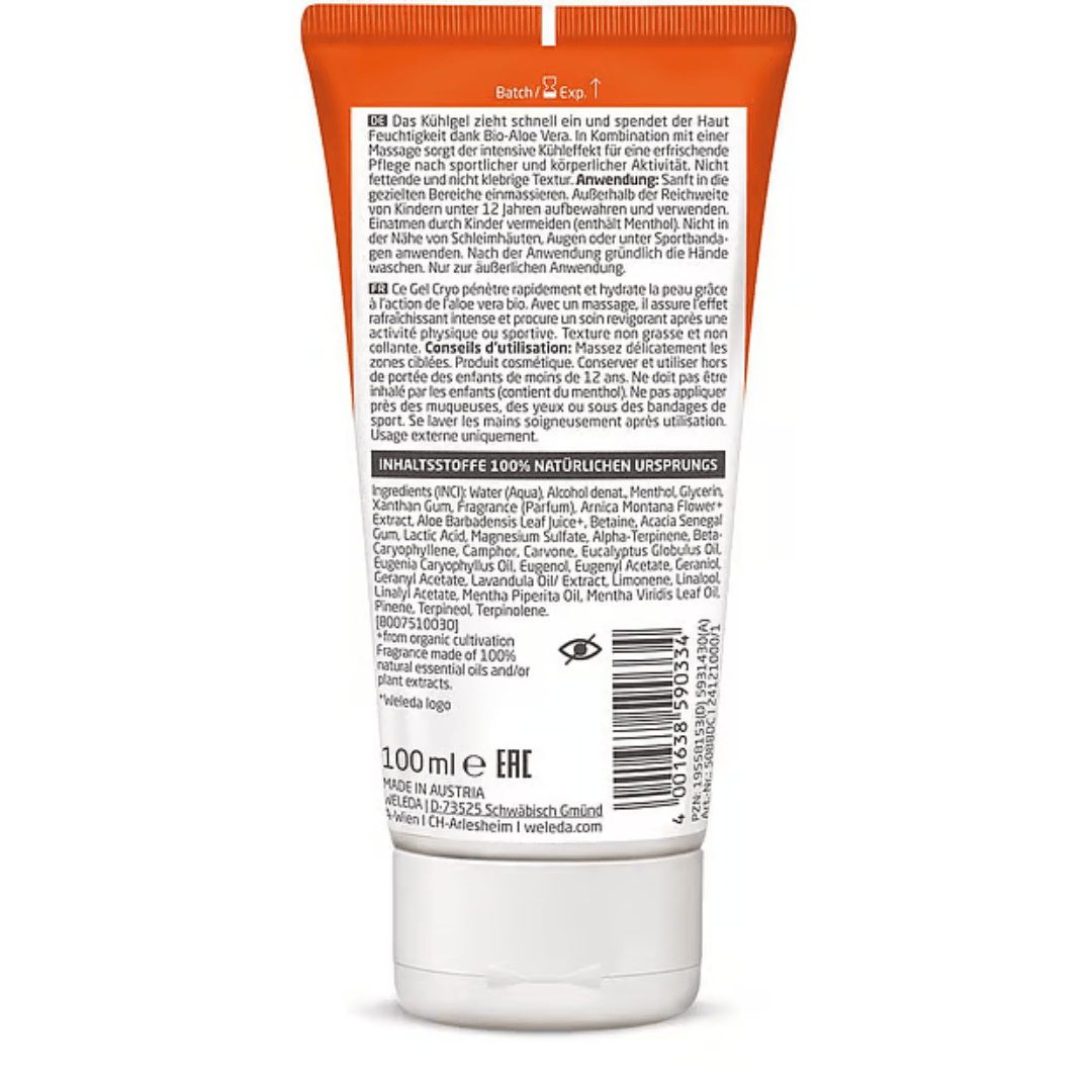 Weleda Sport Kühlgel Arnika - FestivalStuff