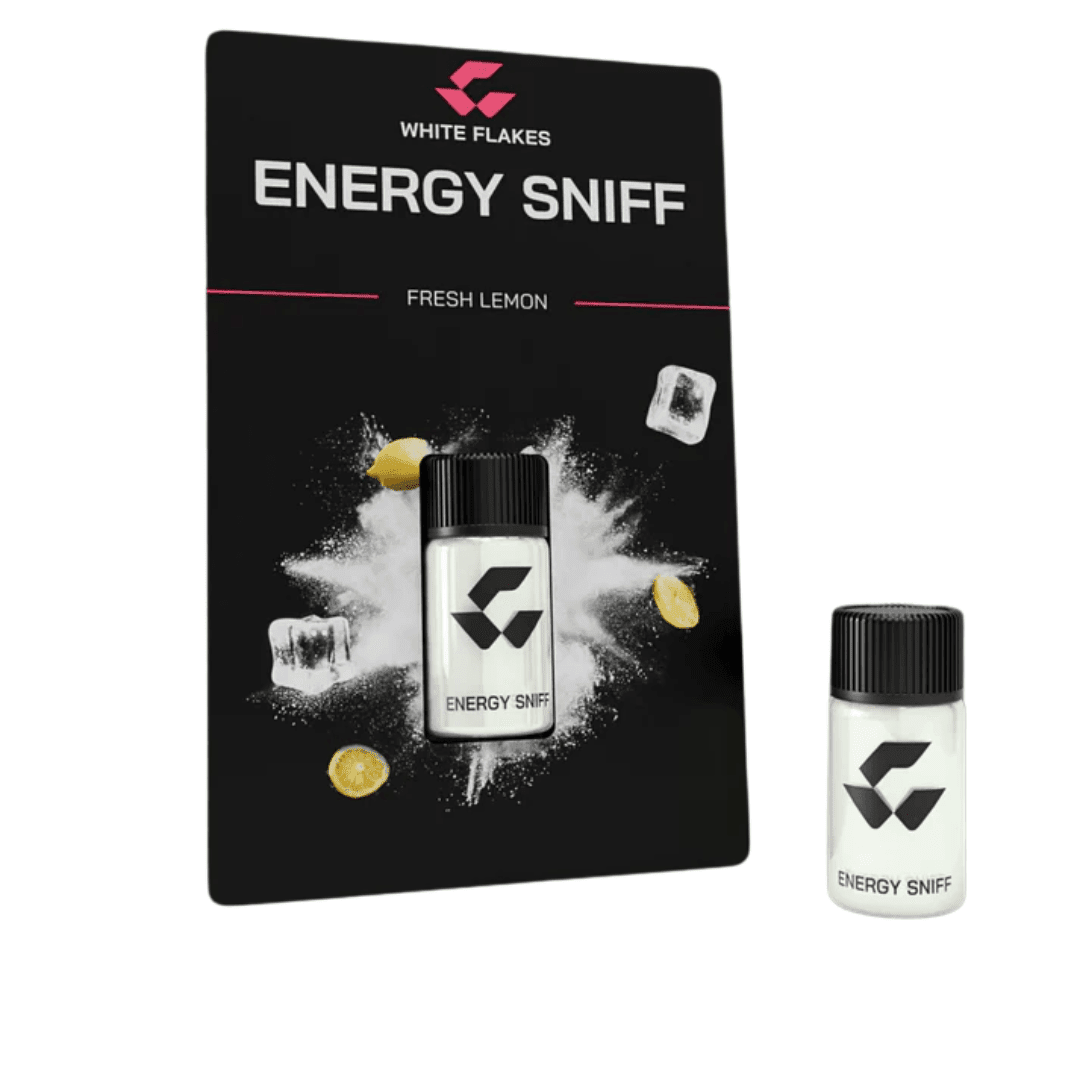 White Flakes Energy Sniff - FestivalStuff