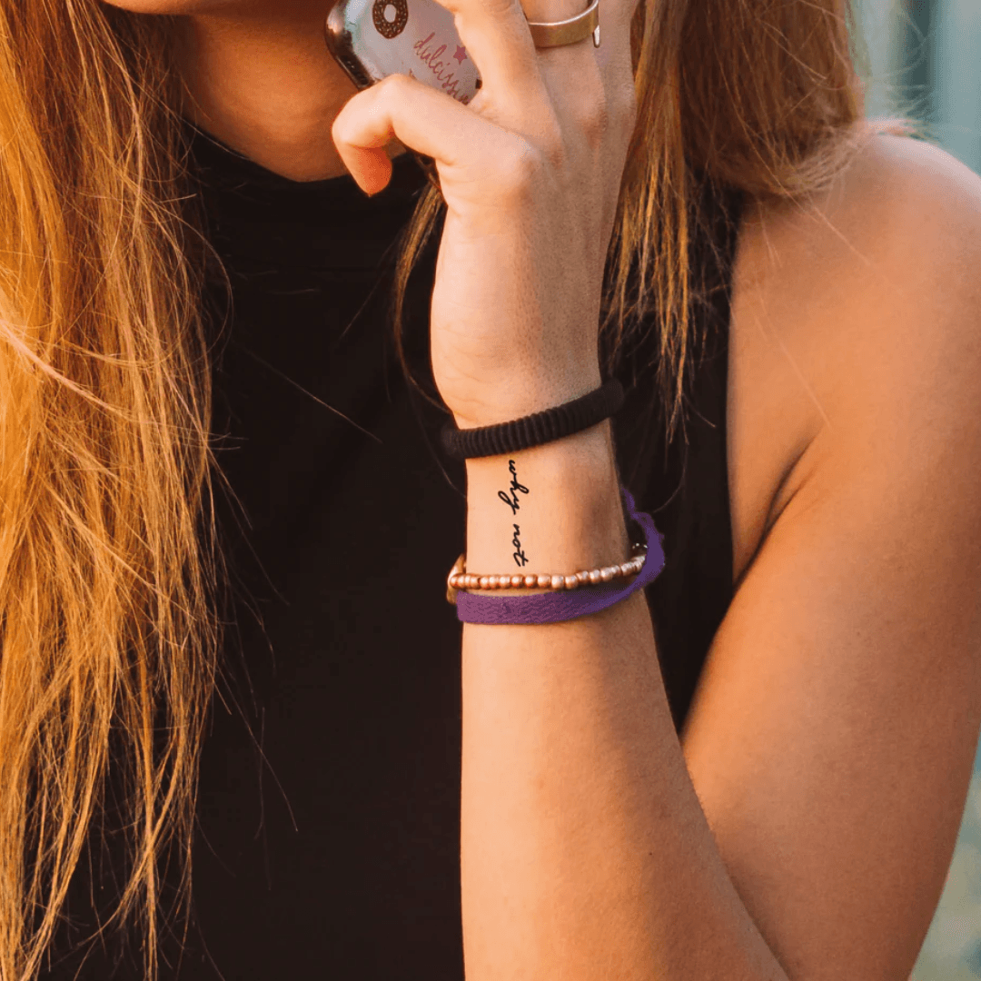 Why Not Tattoo Waterless - FestivalStuff