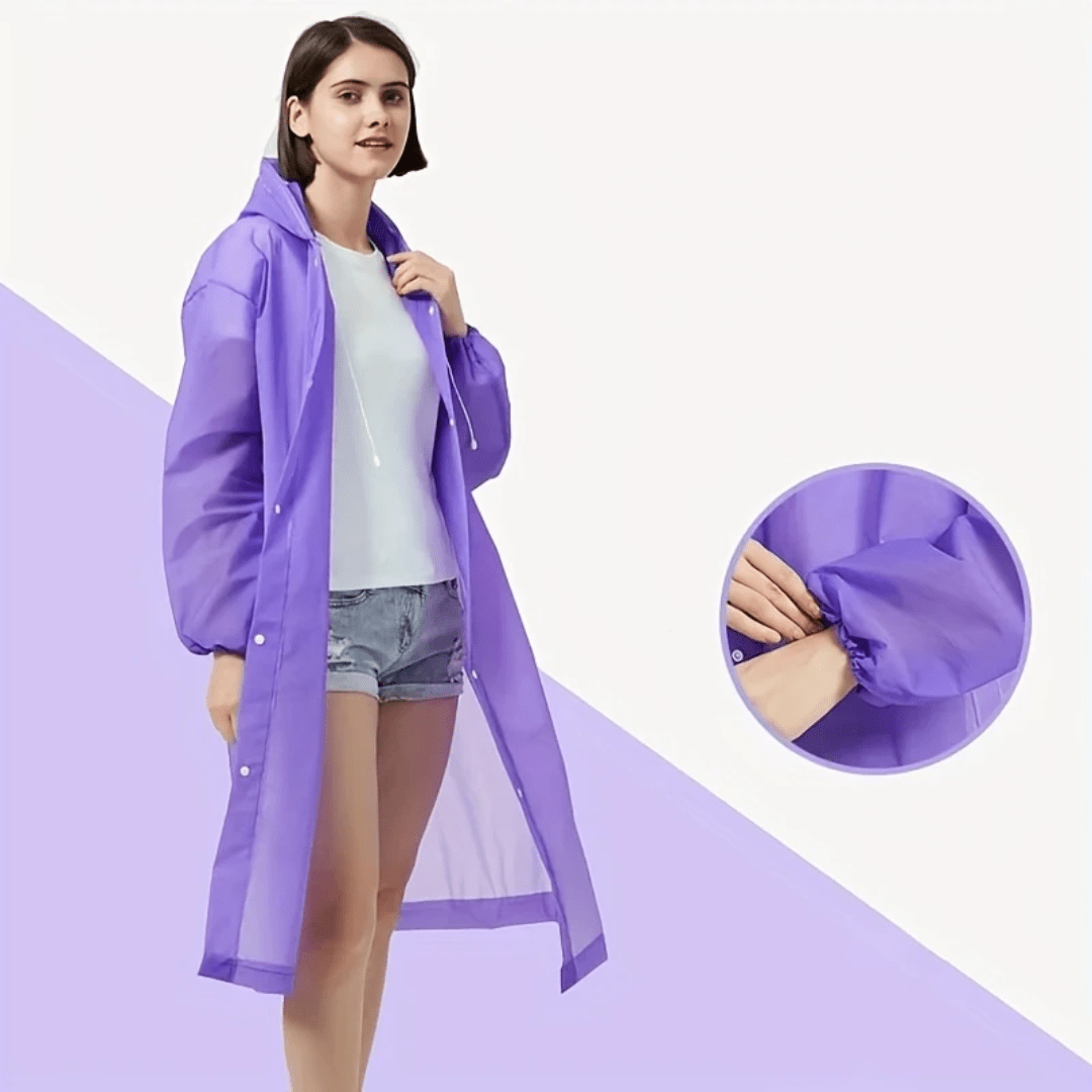 Wiederverwendbarer Regenponcho - FestivalStuff