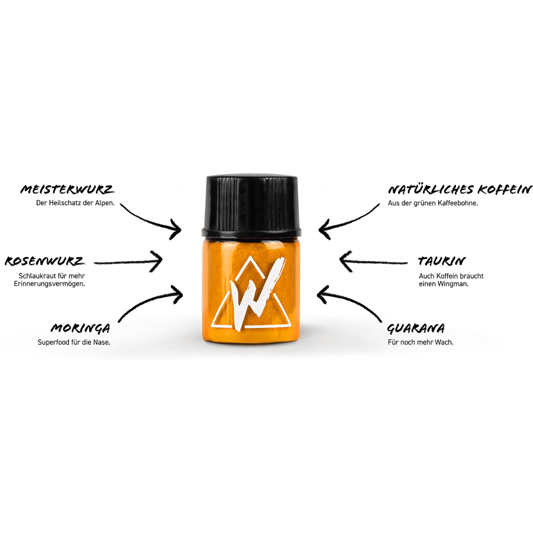 Wildkraut Energy Sniff Menthol - FestivalStuff