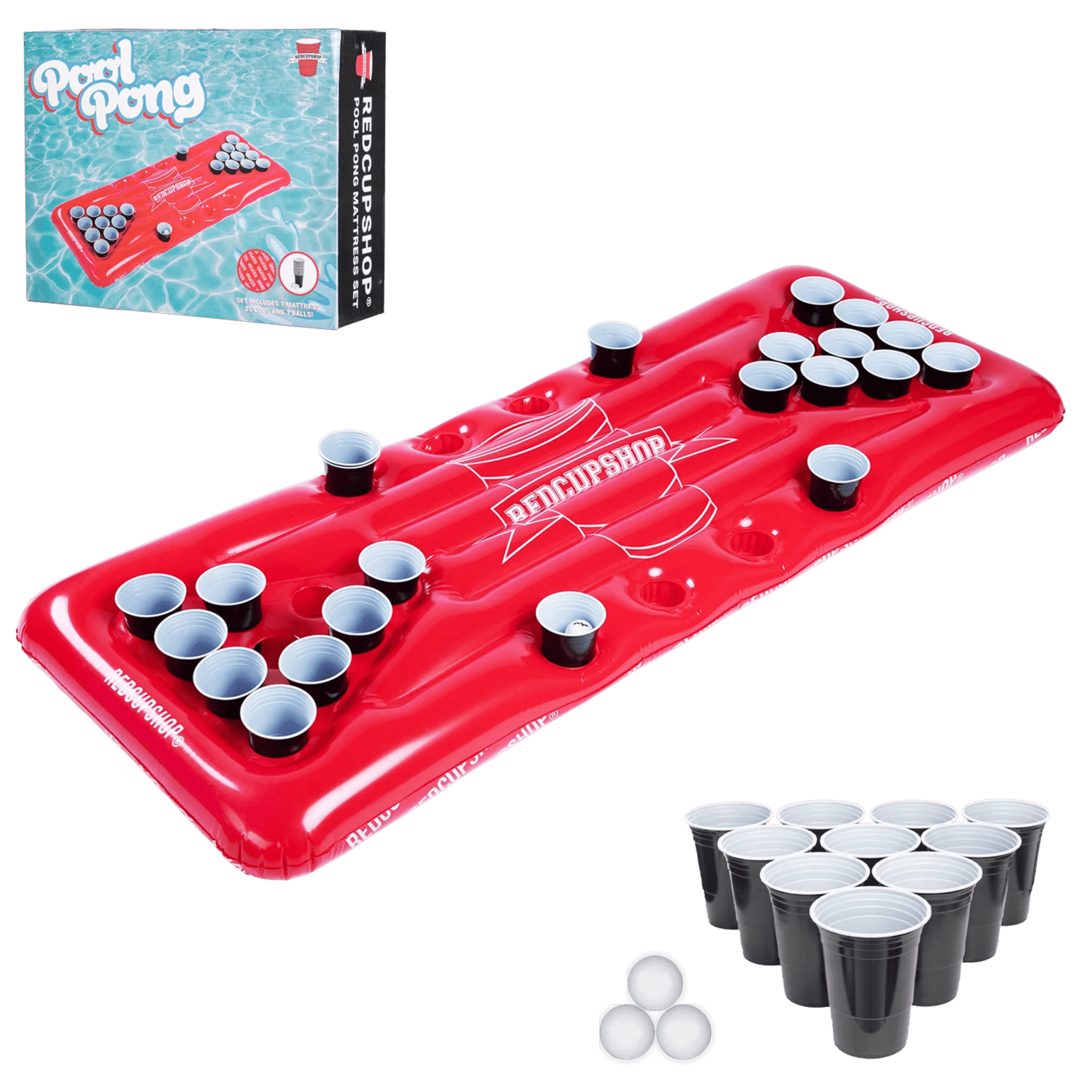 XXL BEER PONG POOL LUFTMATRATZE - FestivalStuff