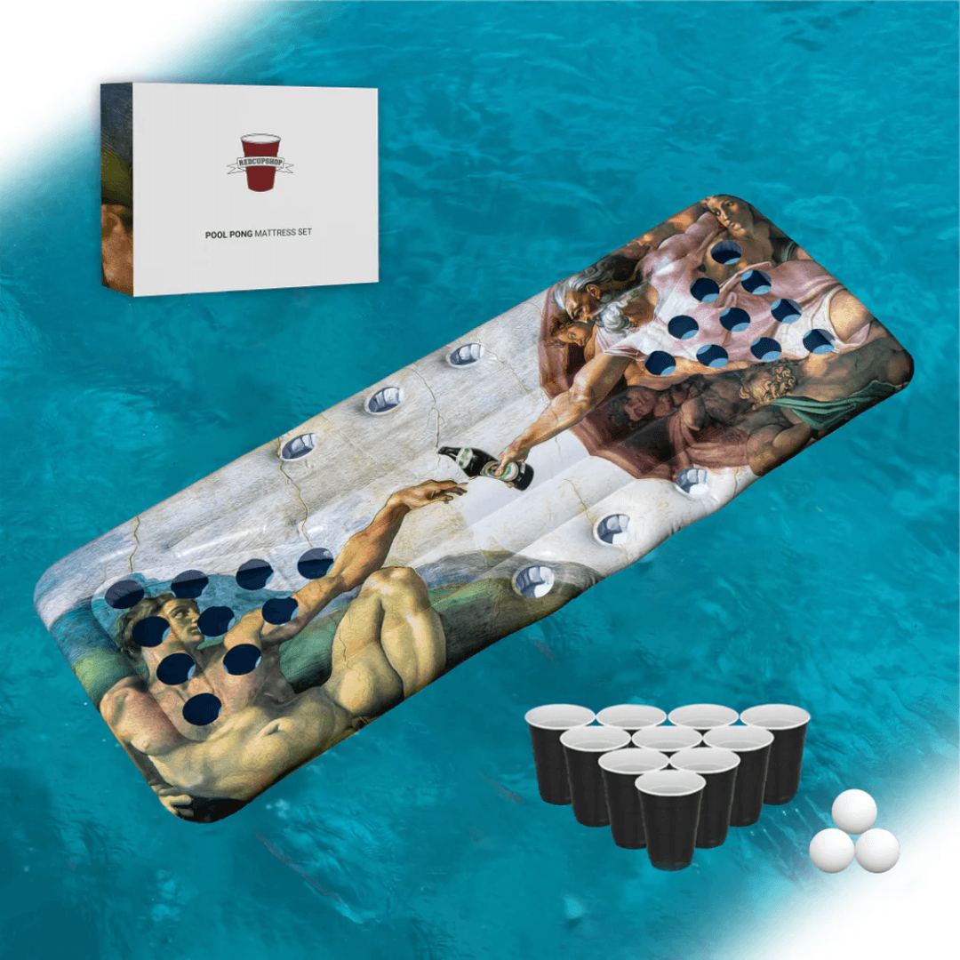 XXL Beer Pong Pool Luftmatratze 'Schaffung' - FestivalStuff