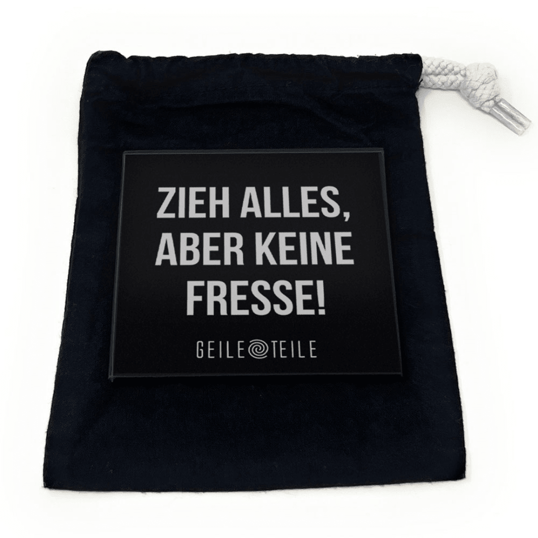 Zieh alles - Echtglas Ziehunterlage - FestivalStuff