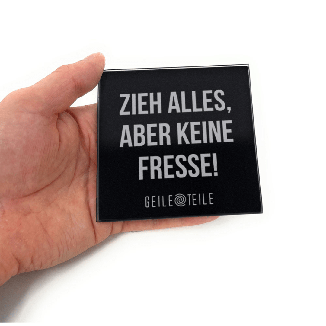 Zieh alles - Echtglas Ziehunterlage - FestivalStuff
