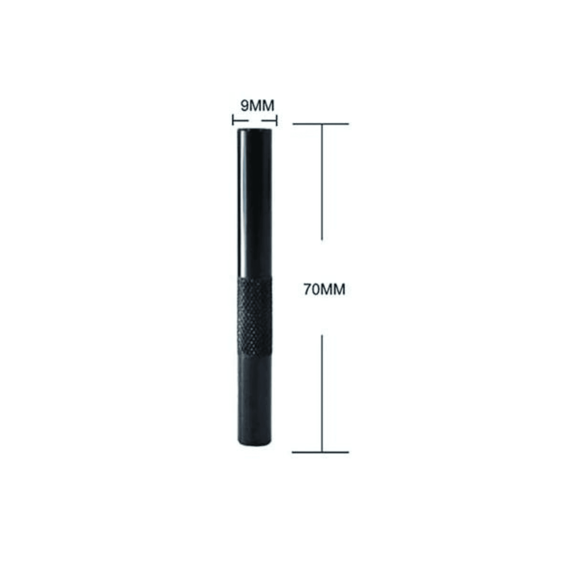 Zieh Röhrchen aus Aluminium Länge 70mm - FestivalStuff