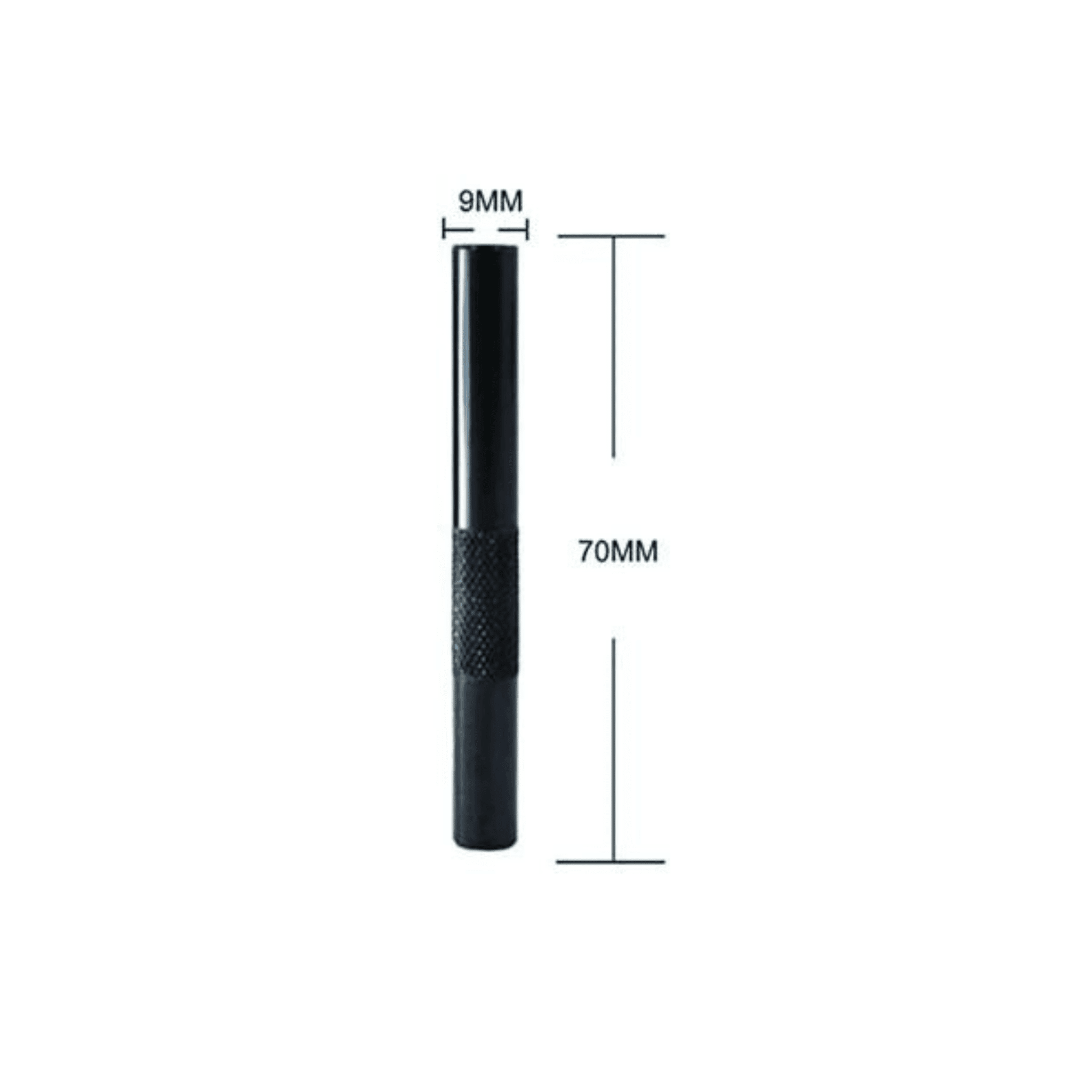 Zieh Röhrchen aus Aluminium Länge 70mm - FestivalStuff