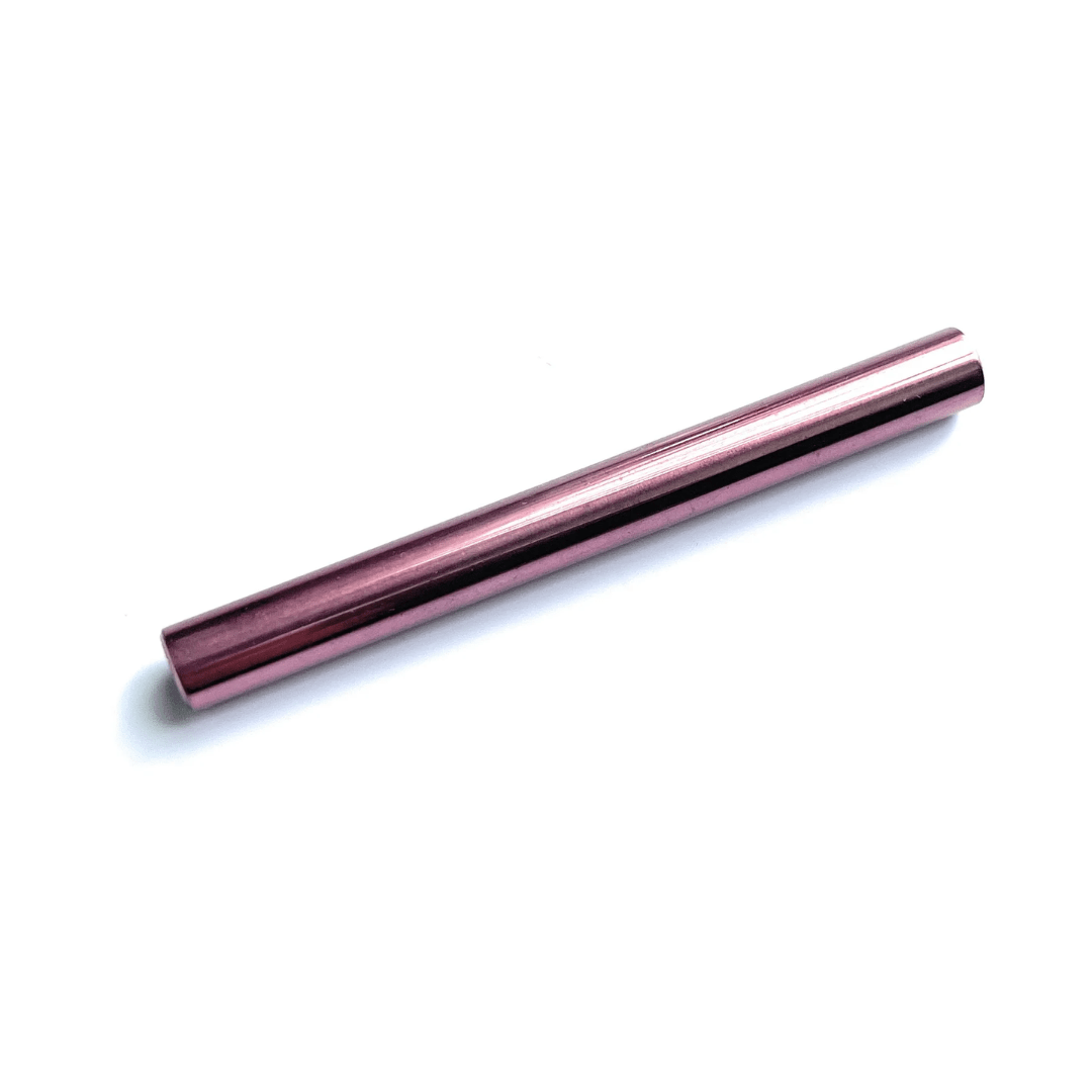Zieh - Röhrchen aus Aluminium – Rosé, 70 mm - FestivalStuff