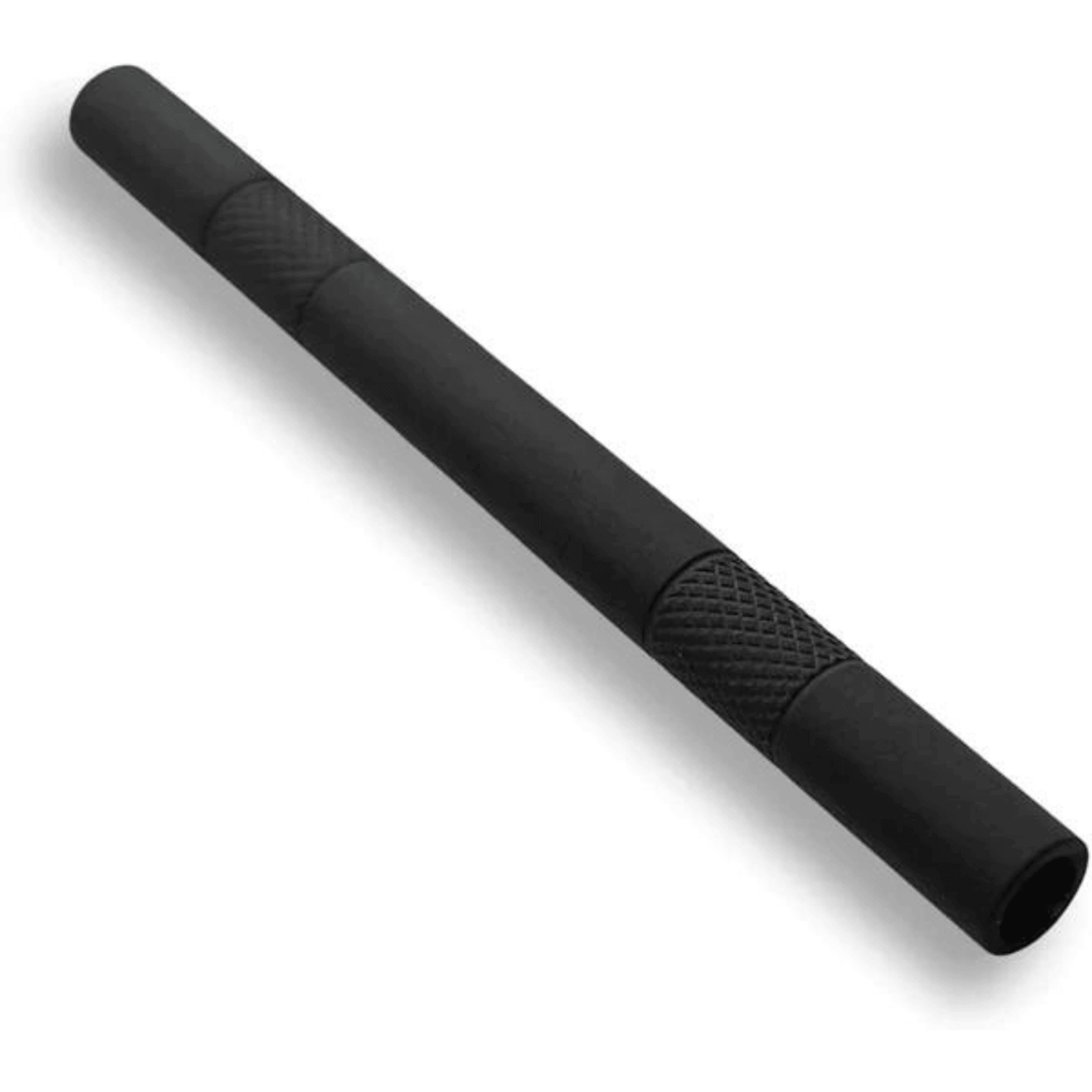 Zieh Röhrchen Schwarz matt aus Alu Länge 80mm - FestivalStuff