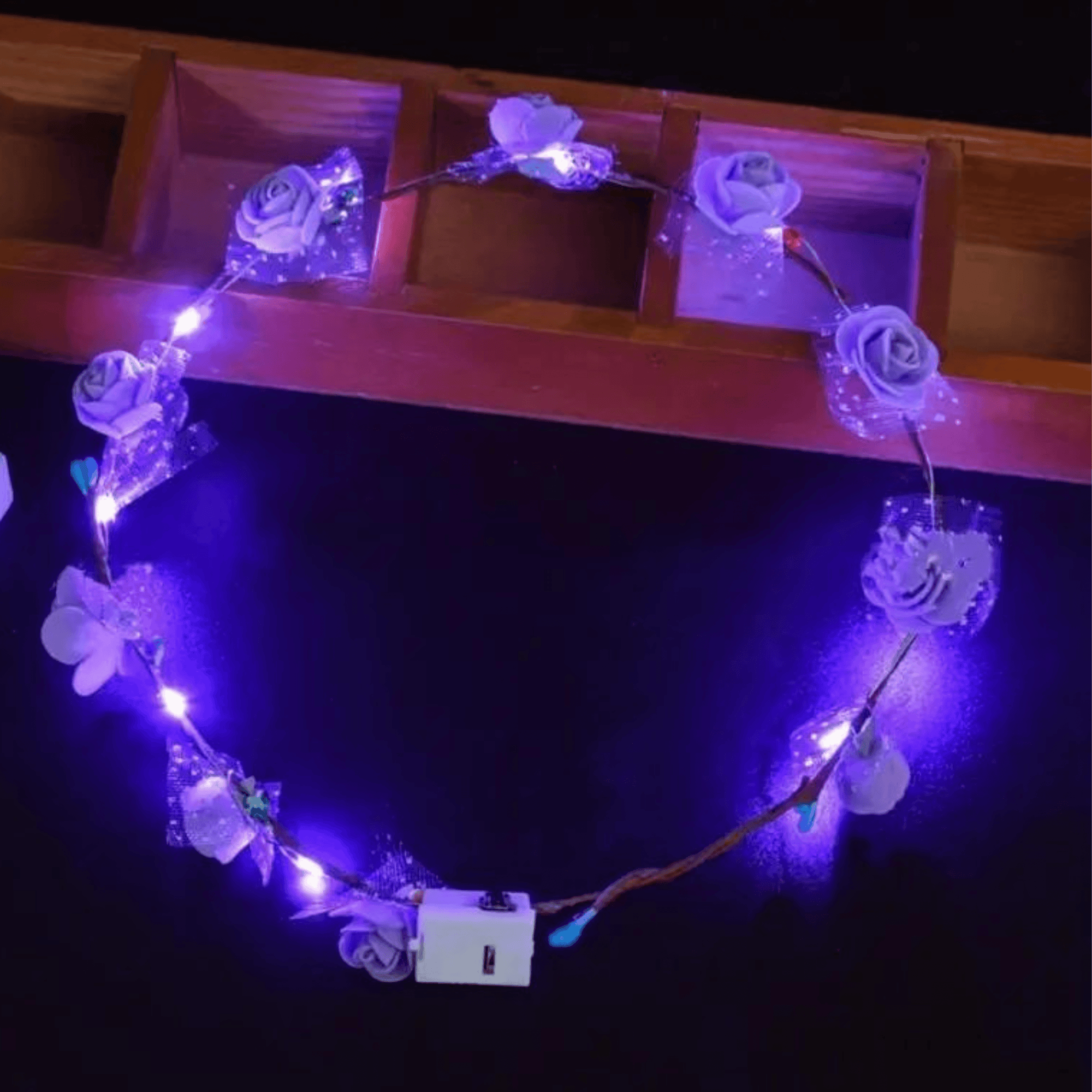 LED Blumenkranz - FestivalStuff