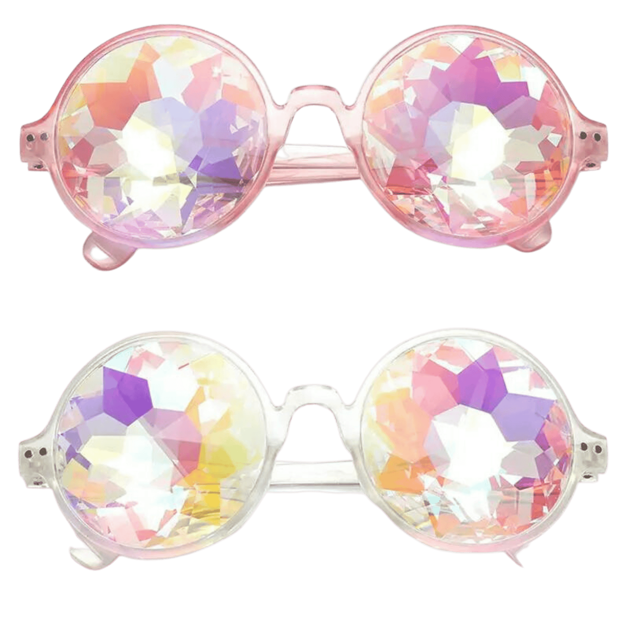 Psychedelische Sonnenbrille 2 Paar - FestivalStuff