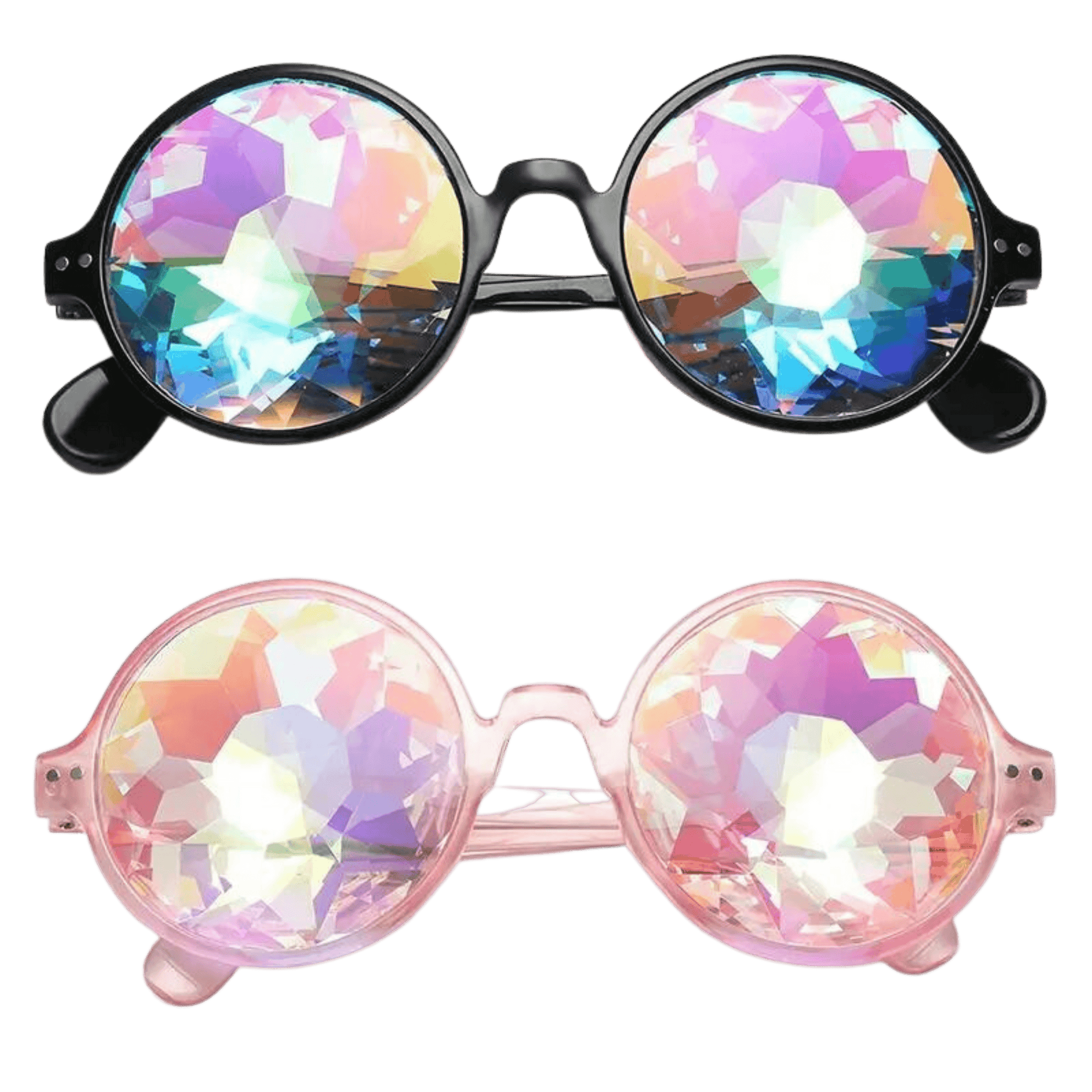 Psychedelische Sonnenbrille 2 Paar - FestivalStuff