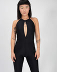 Neckholder Catsuit Keyhole "KAYLA" Lettau Art Fashion - FestivalStuff