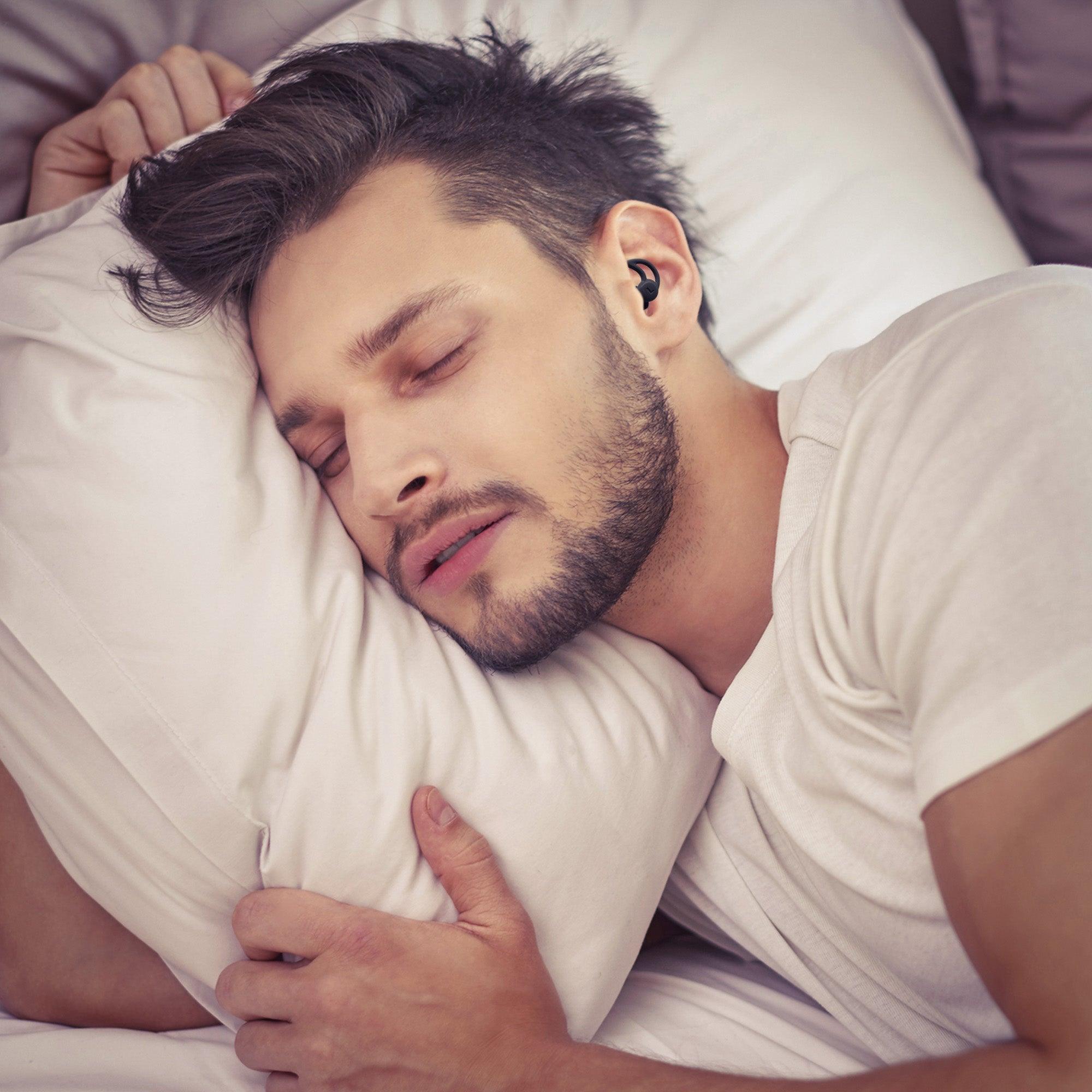 OHRSTÖPSEL "SEITENSCHLÄFER" SCHLAFGEHÖRSCHUTZ GEGEN SCHNARCHEN ZUM SCHLAFEN IN SEITENLAGE | 30DB SNR - FestivalStuff