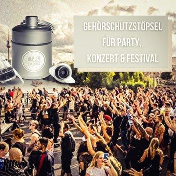 OHRSTÖPSEL &quot;NACHT ZUM TAG&quot; | KONZERT, FESTIVAL, CLUB, MUSIKER &amp; DJ OHRENSTÖPSEL | 23dB - BERLIN EAR GUARD® OHRSTÖPSEL SHOP