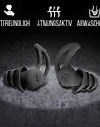 OHRSTÖPSEL "SEITENSCHLÄFER" SCHLAFGEHÖRSCHUTZ GEGEN SCHNARCHEN ZUM SCHLAFEN IN SEITENLAGE | 30DB SNR - BERLIN EAR GUARD® OHRSTÖPSEL SHOP