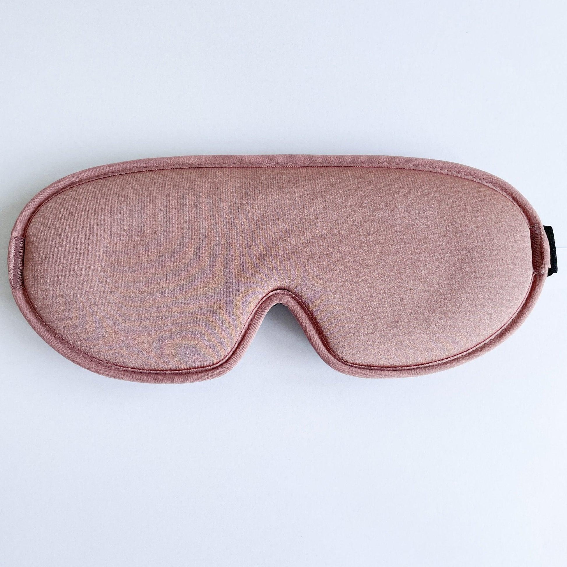 Schlafmaske "Henry" | Augenmaske zum Schlafen | schwarz oder roségold | Memory - Schaum - FestivalStuff