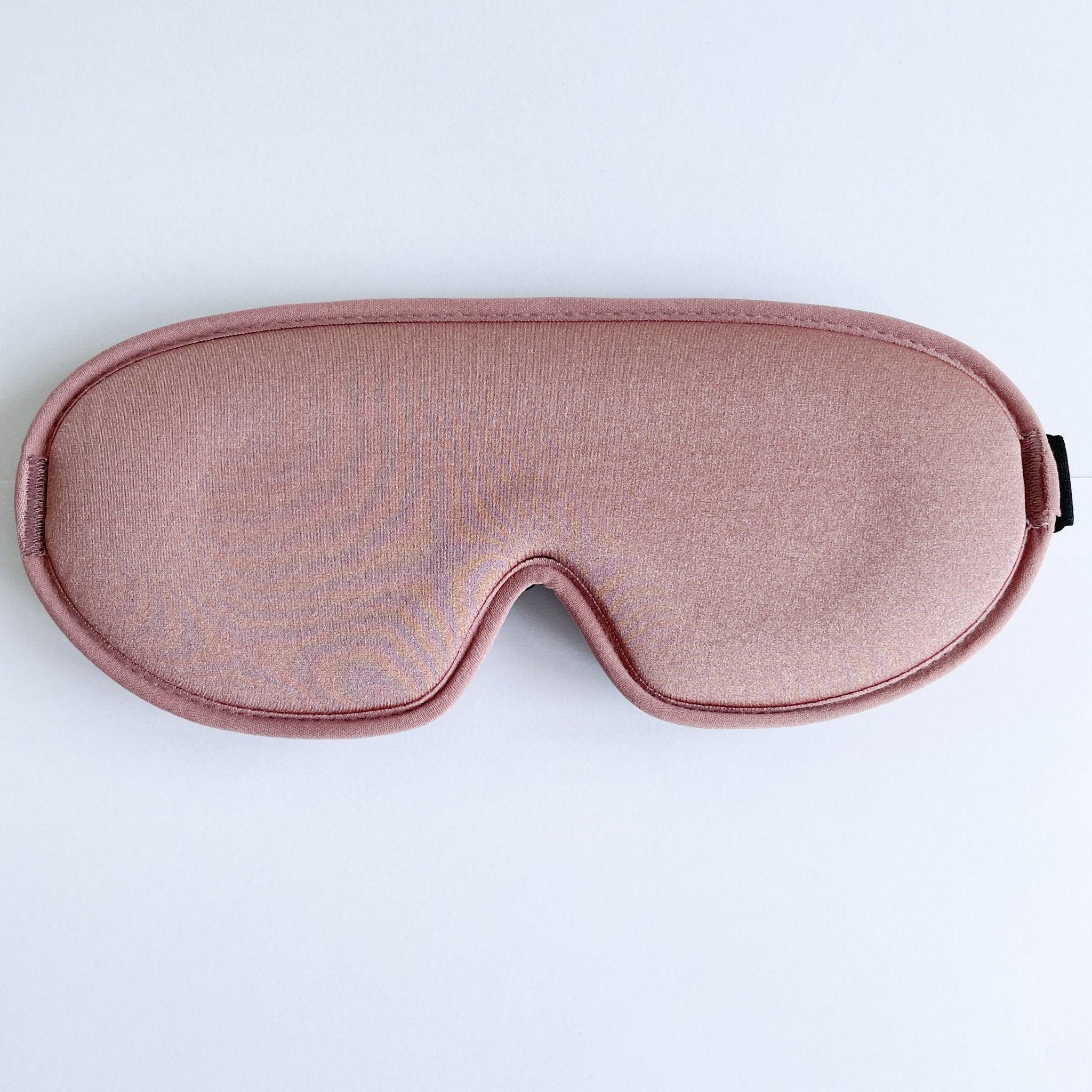 Schlafmaske "Henry" | Augenmaske zum Schlafen | schwarz oder roségold | Memory - Schaum - FestivalStuff
