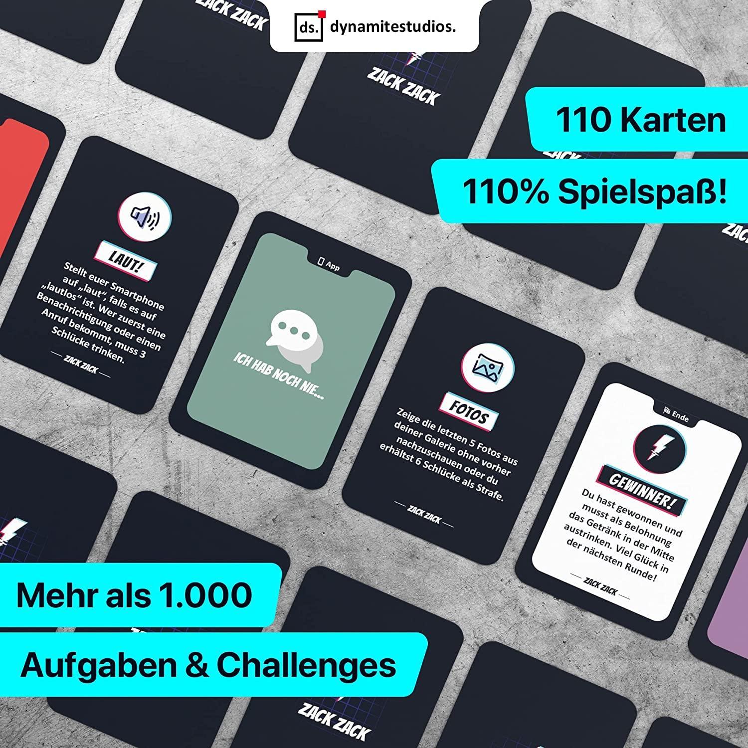 Zack Zack Kartenspiel - FestivalStuff